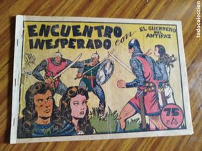 Tebeos: El Guerrero del antifaz 18, Encuentro inesperado. Original.